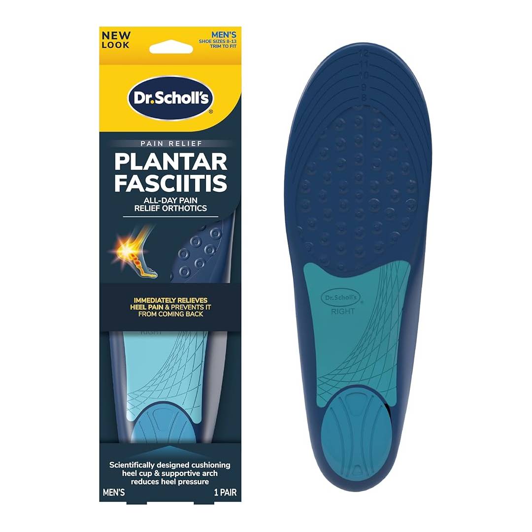 Dr.Scholl’s Pain Relief for Plantar Fasciitis Men US Size: 8-13